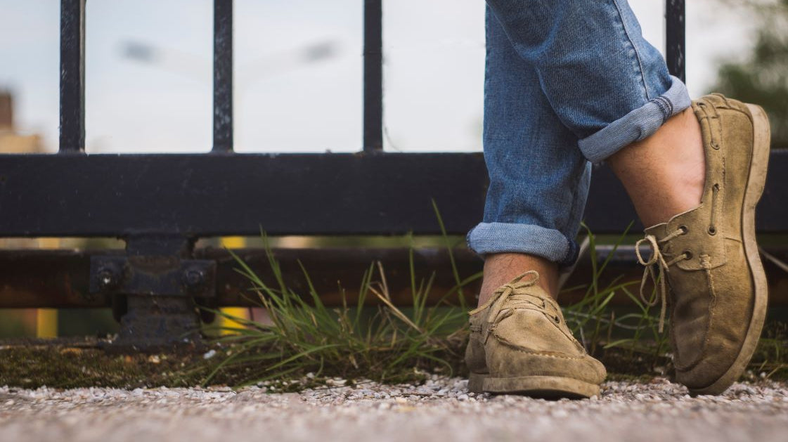 Zo draag je schoenen op No Sock Day - Gents