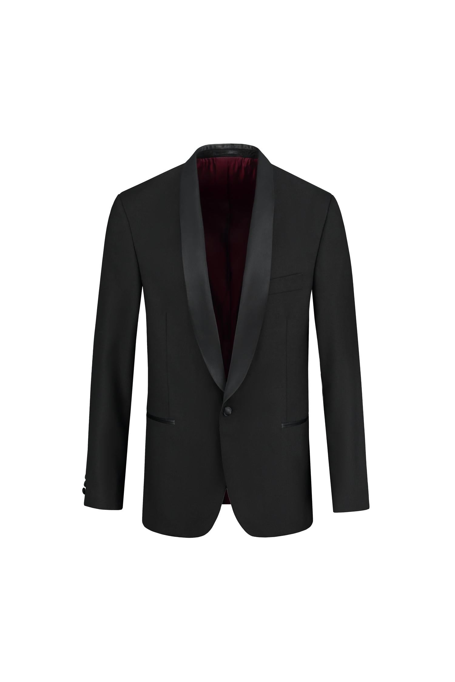 Jas smoking sjaal wol