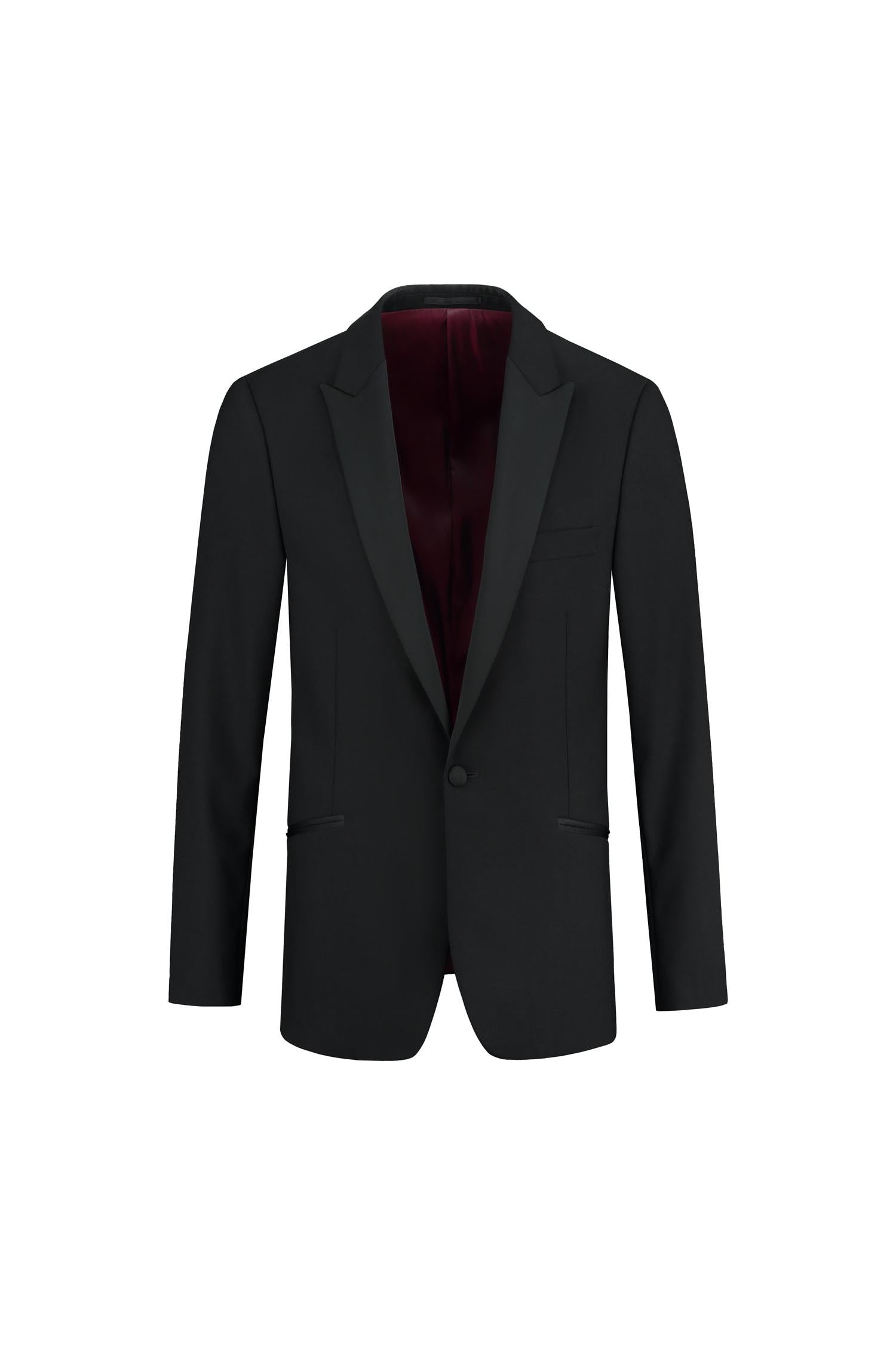 Jas smoking punt wol