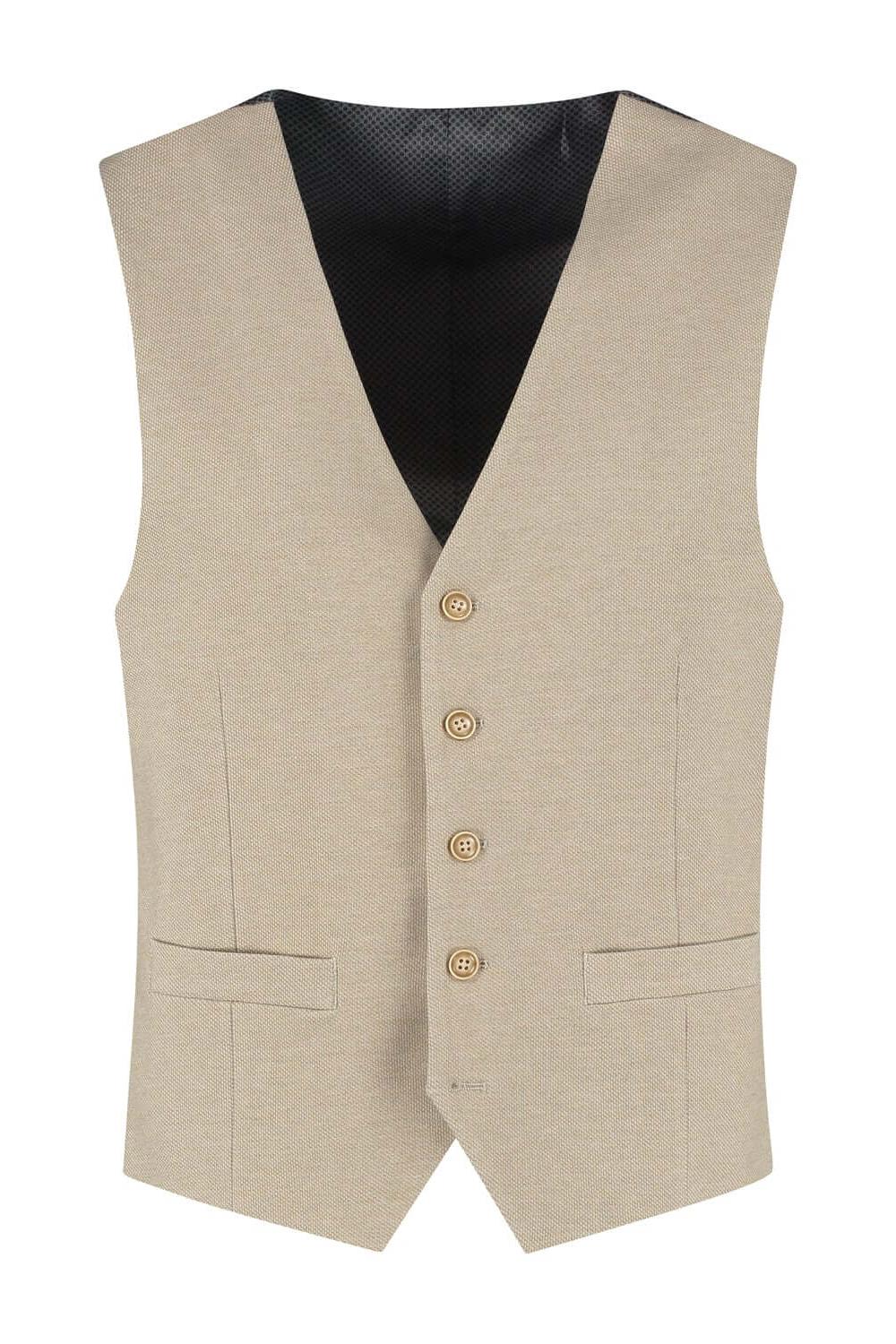 Gilet stretch dune beige