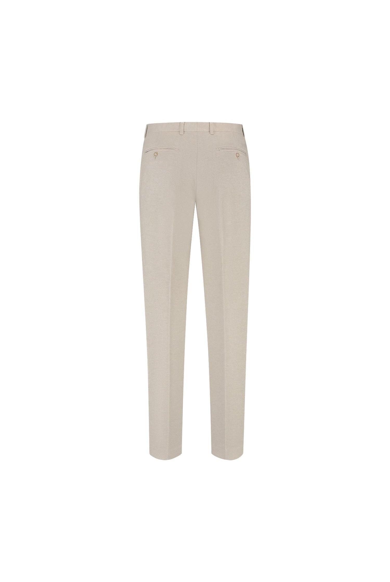 Pak 2-rij stretch dune beige