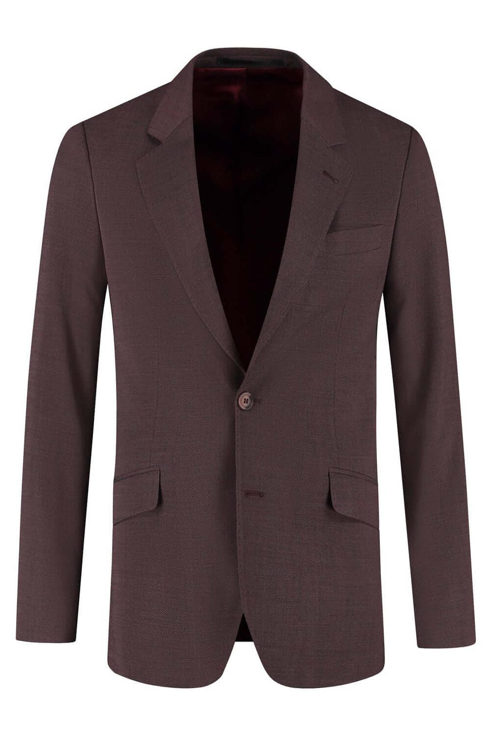 Pak 2-delig kastanje rood