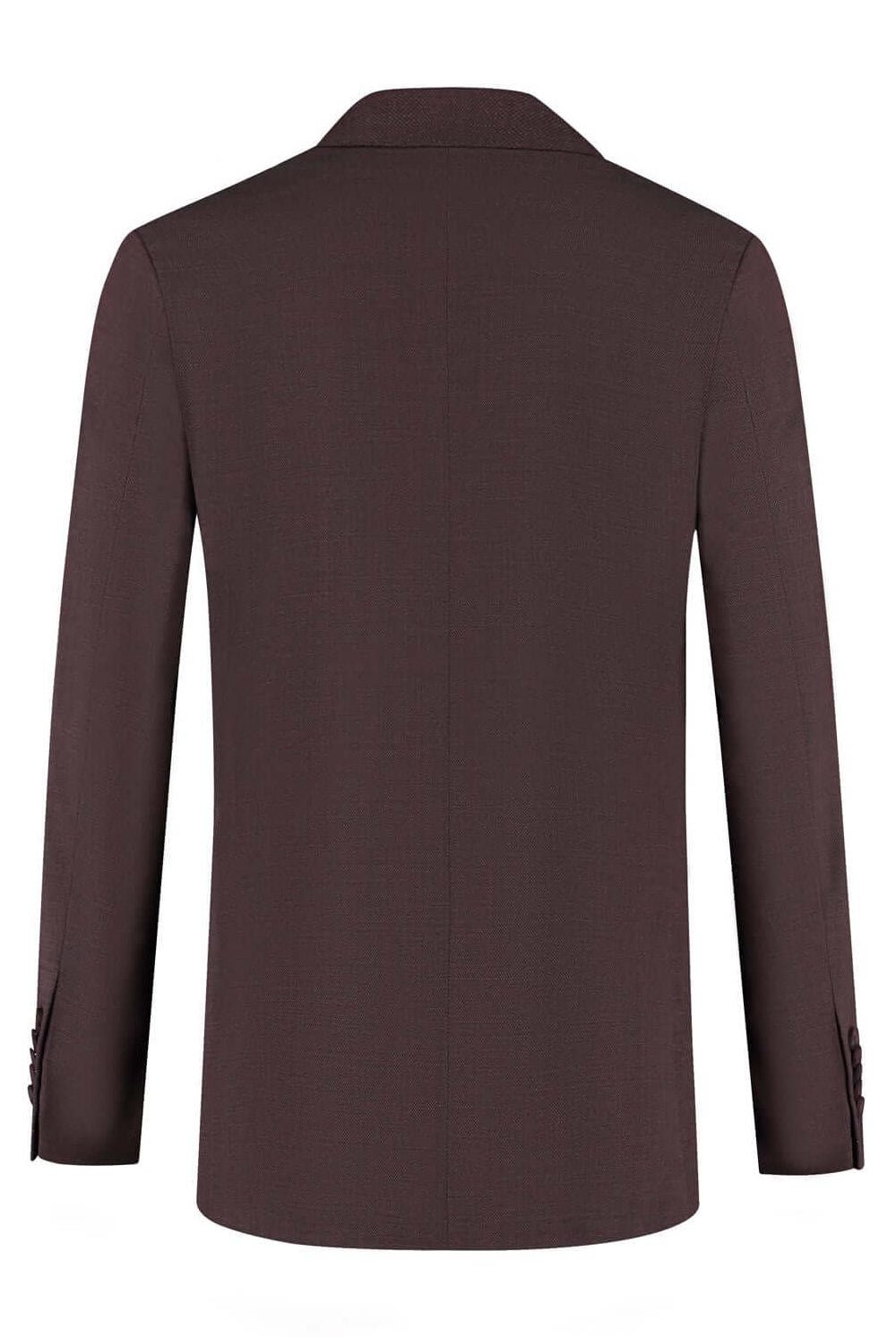 Pak 2-delig kastanje rood