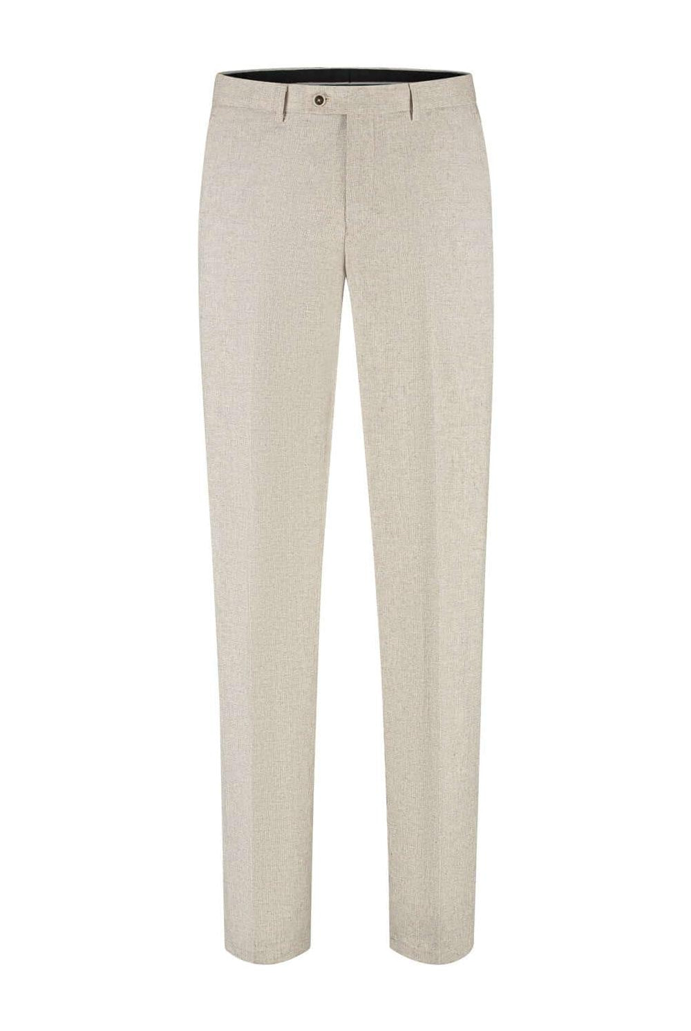 Pak katoen-linnen beige-bruin