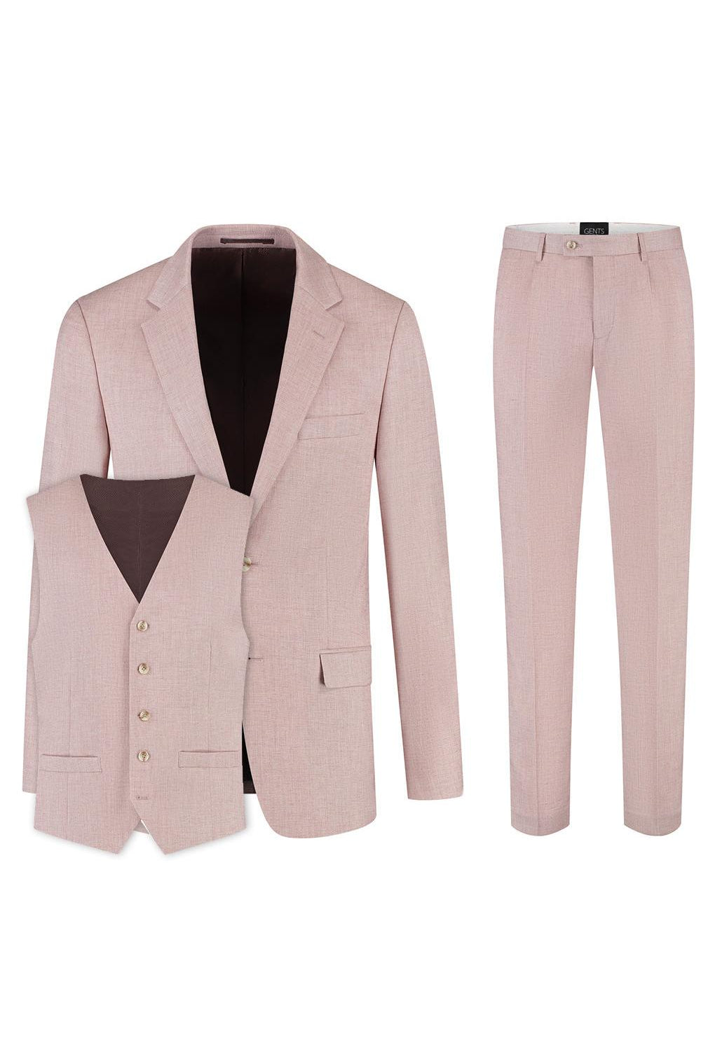 Pak lichtroze 3-delig