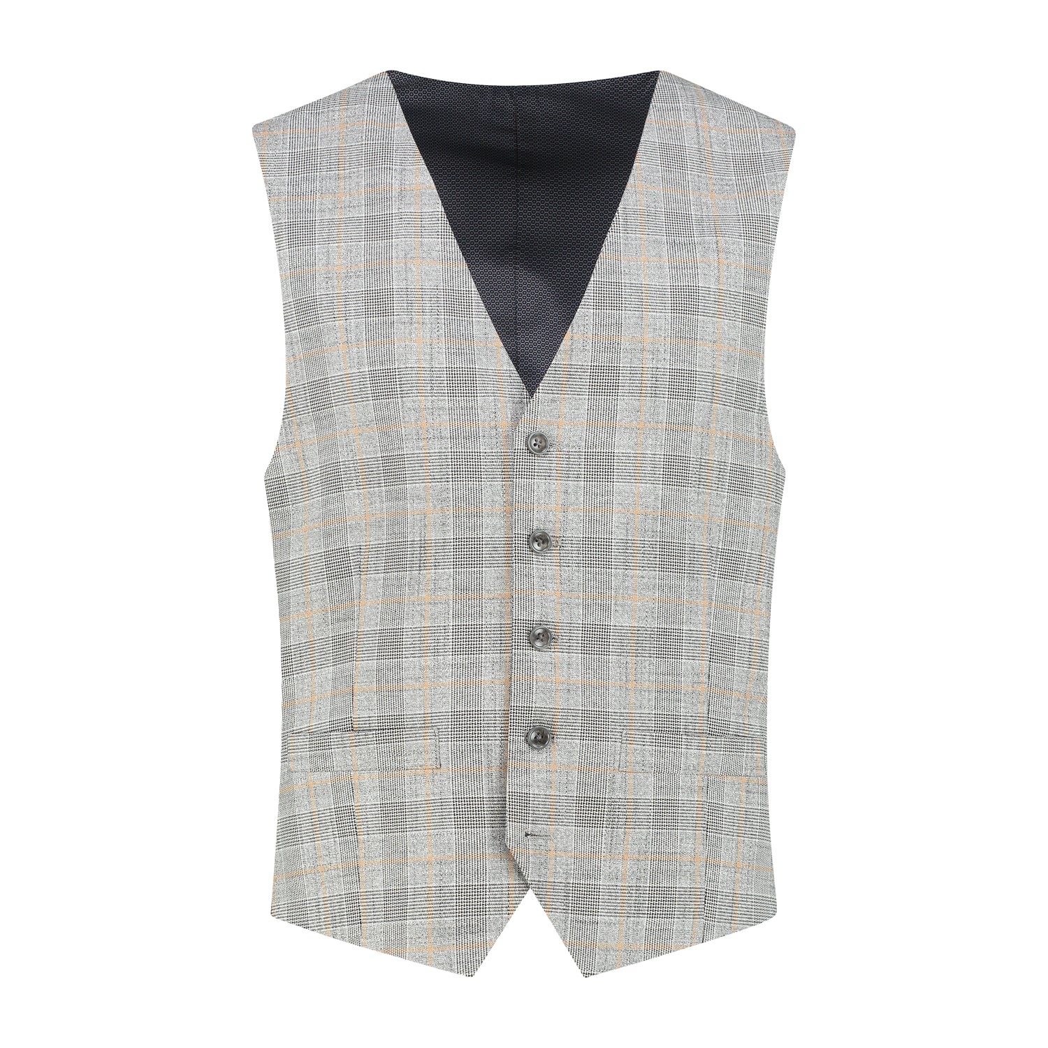 Gilet overruit grijs brique GENTS