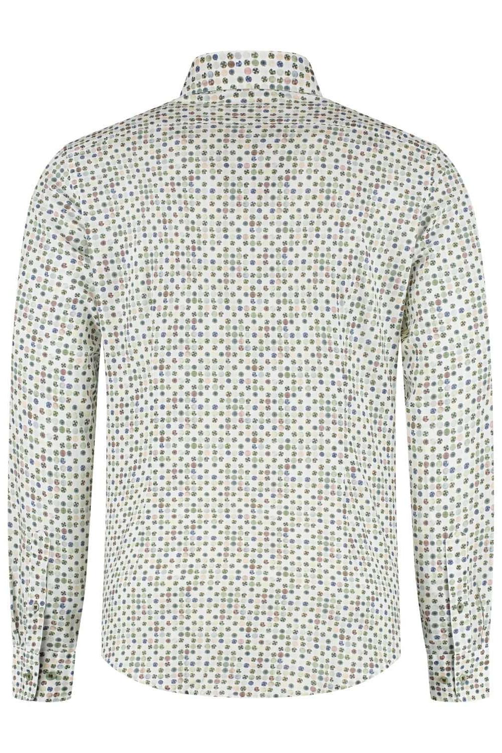 Blumfontain cirkelprint groen