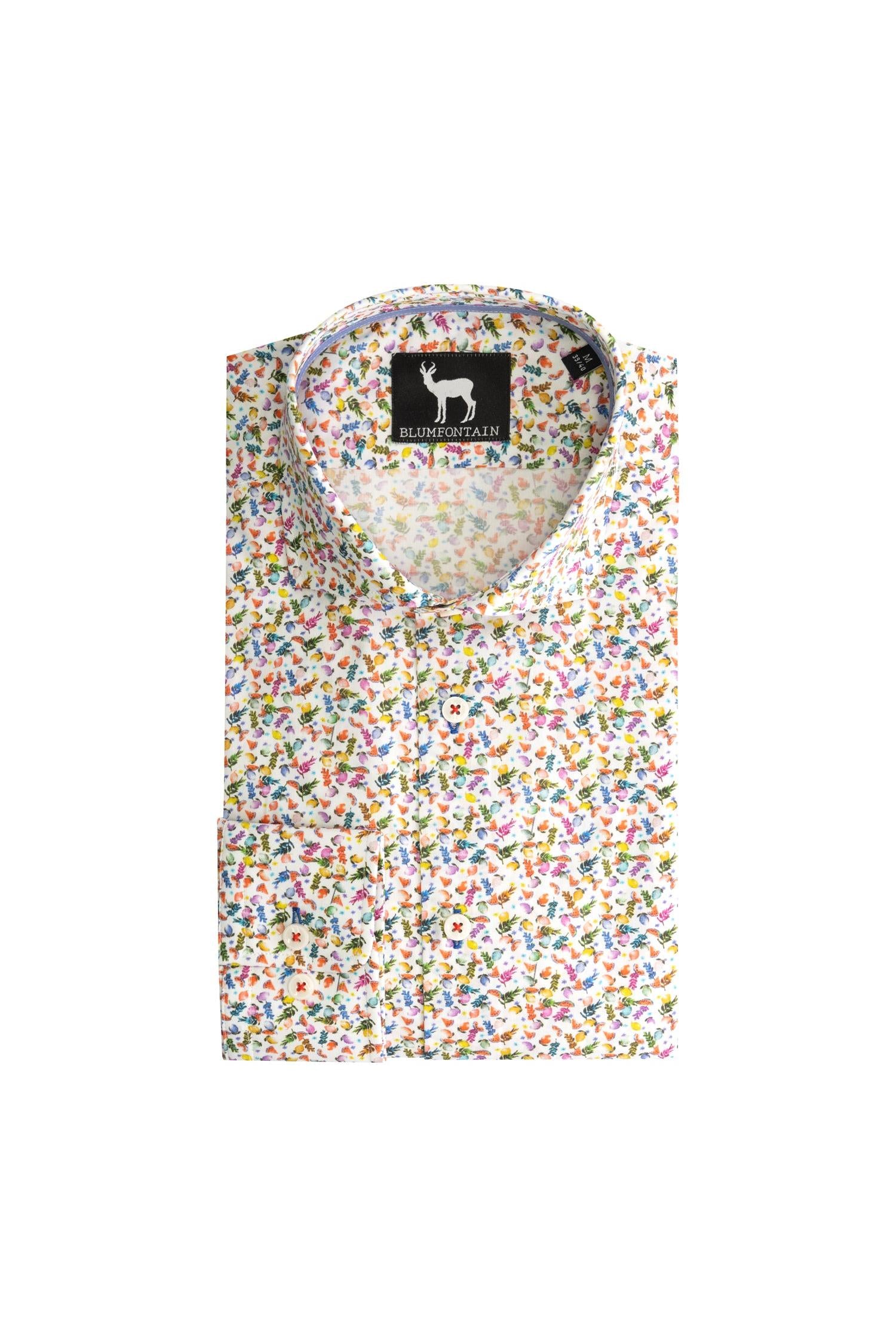 Blumfontain print vruchten