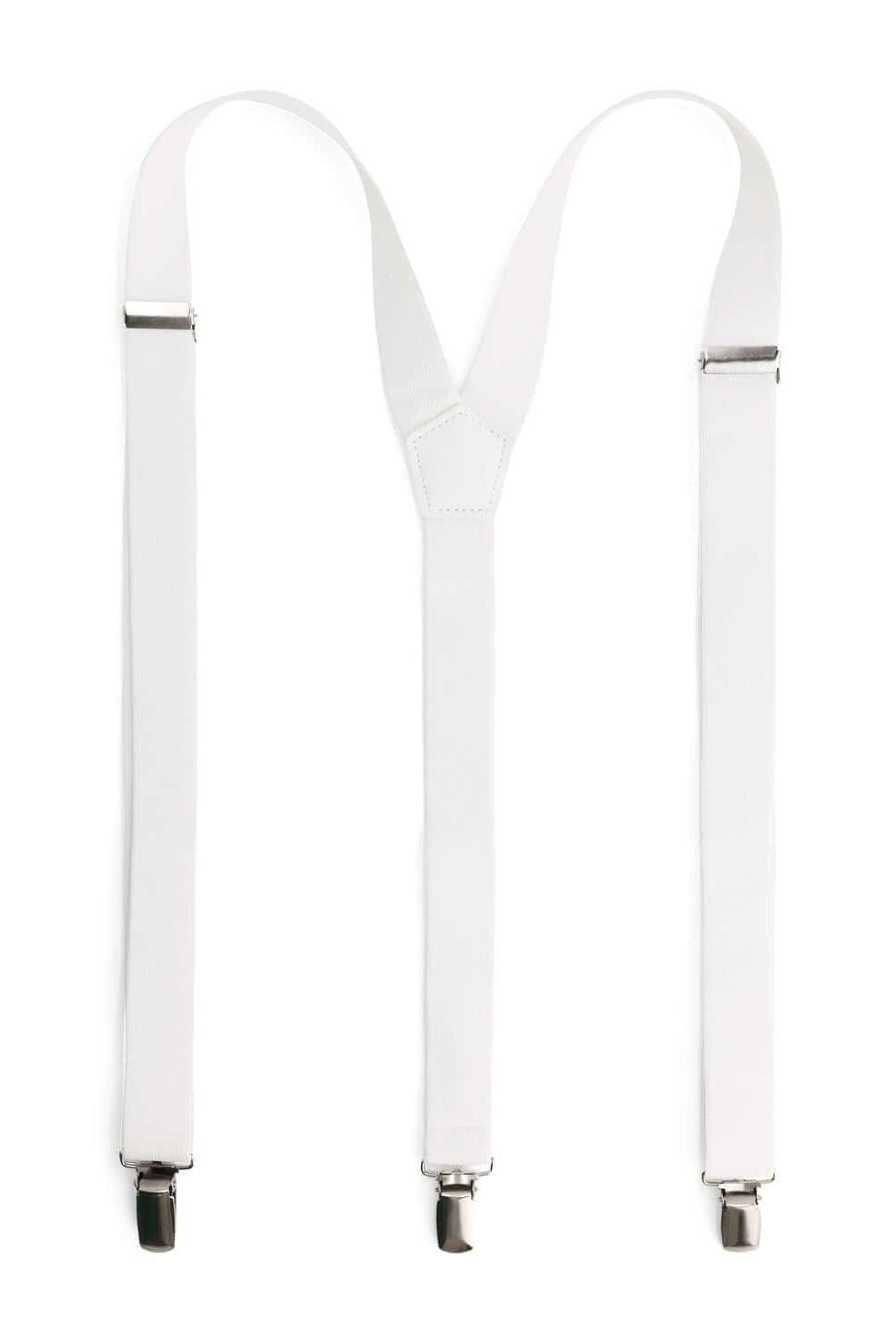 Bretels basis elastiek wit