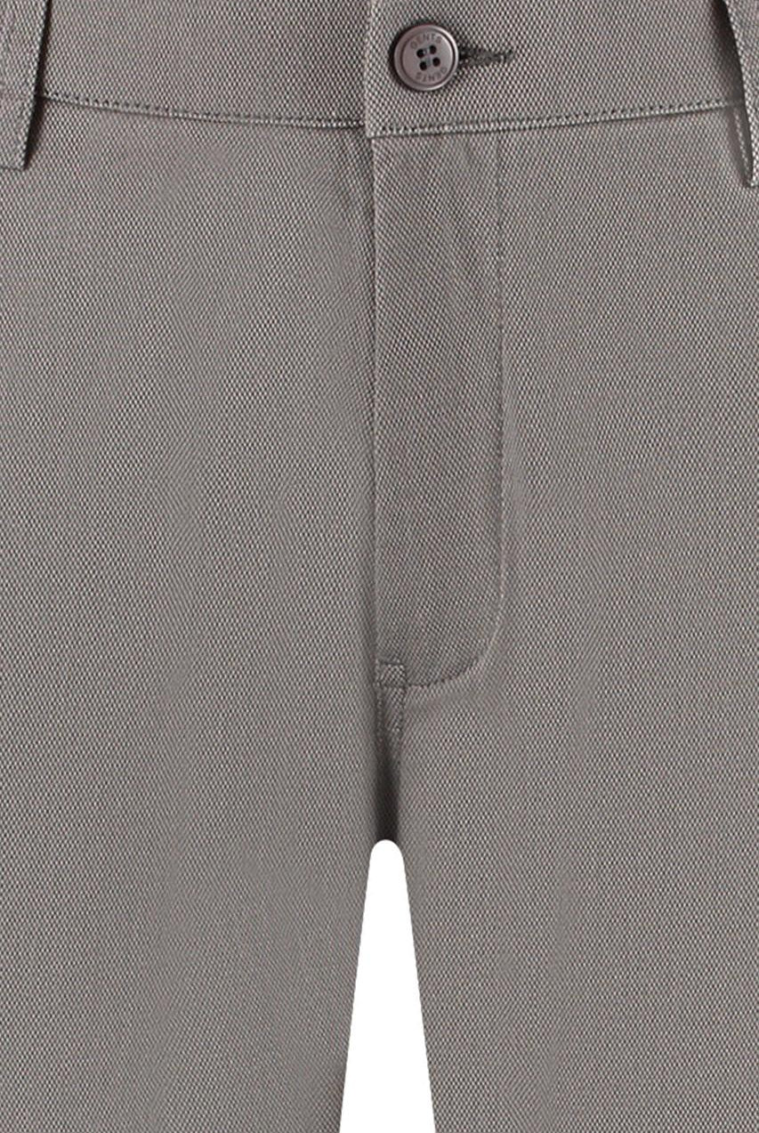 Chino stretch structuur grijs