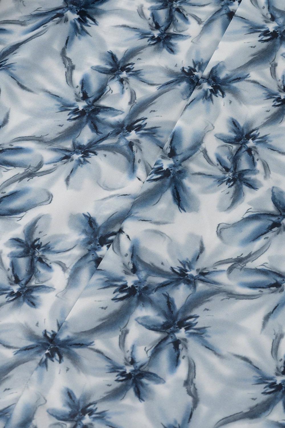 Colbert linnen melange lichtblauw