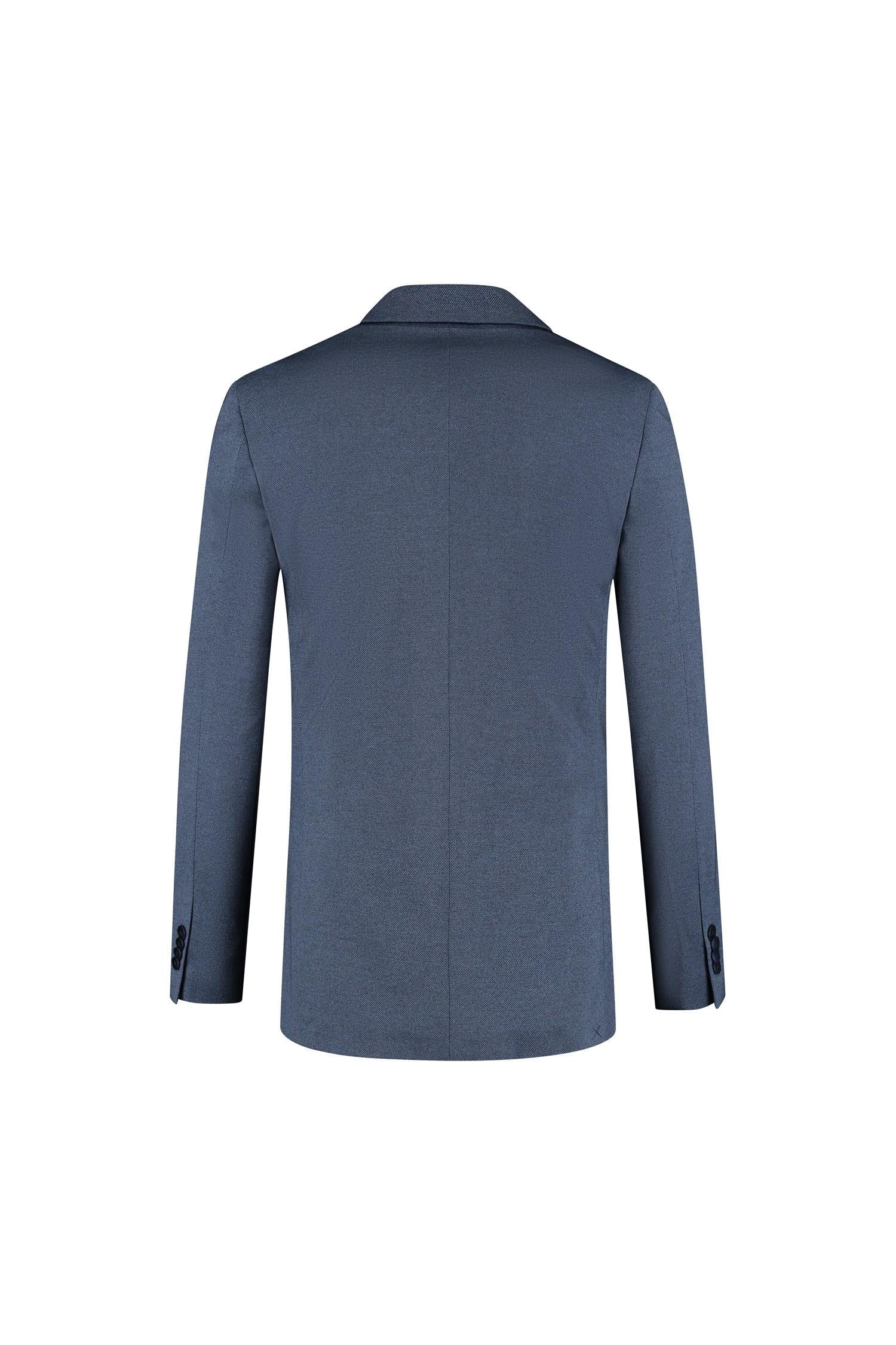 Colbert stretch birdseye blue