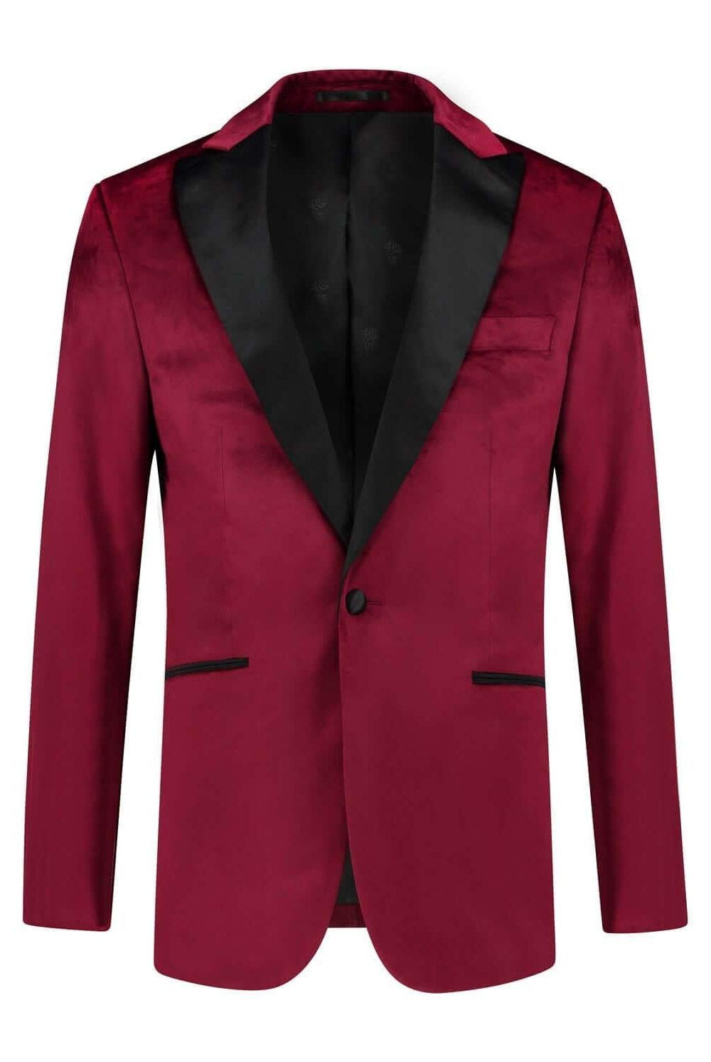 Dinnerjacket velvet burgundy