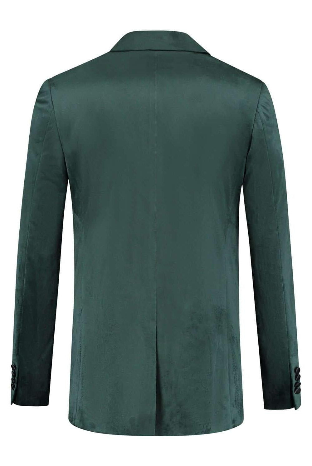 Dinnerjacket velvet groen