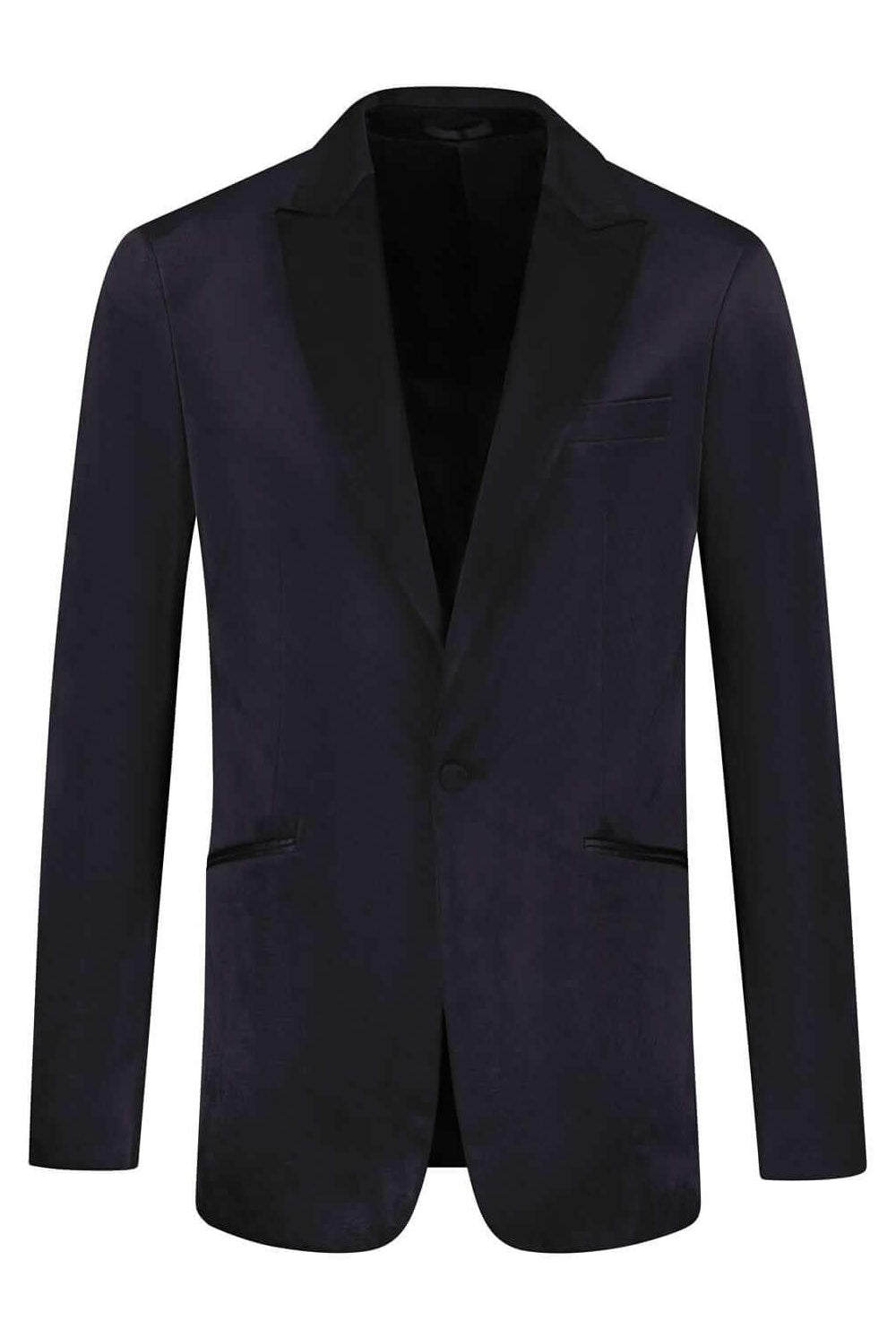 Dinnerjacket velvet zwart