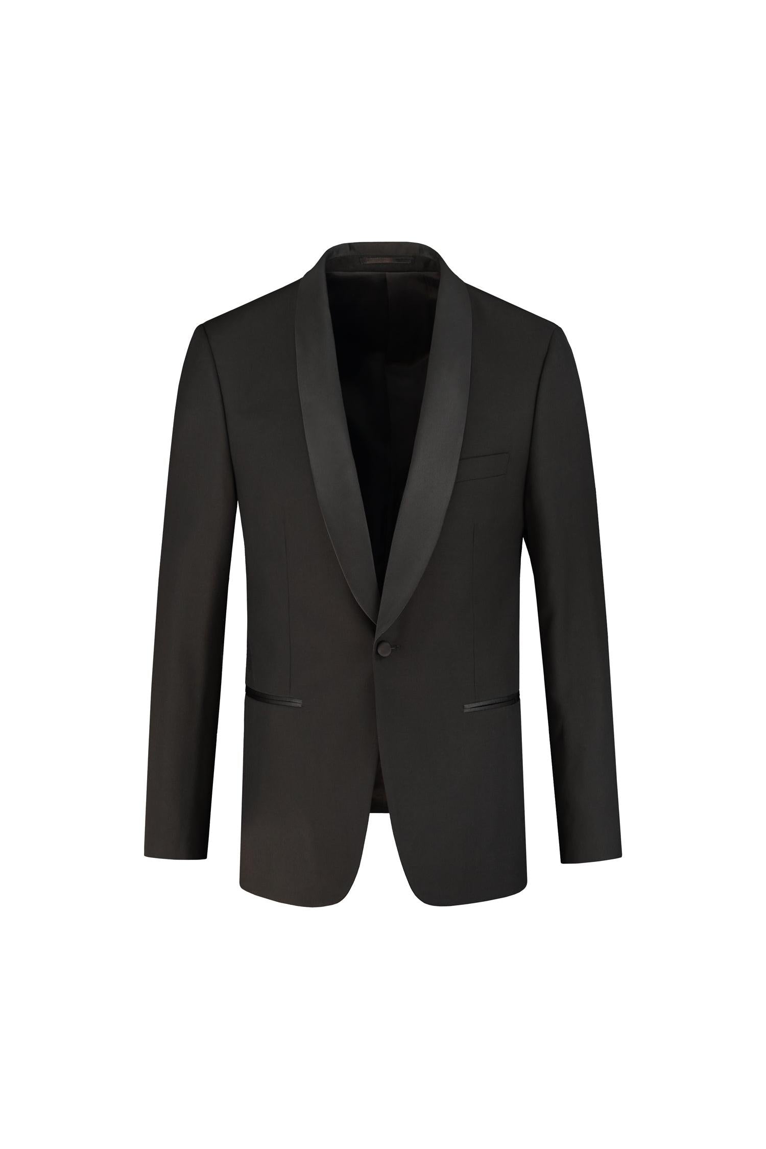 Jas smoking shawl Polyviscose