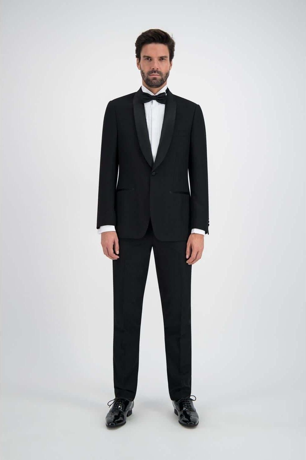 Jas smoking shawl Polywol