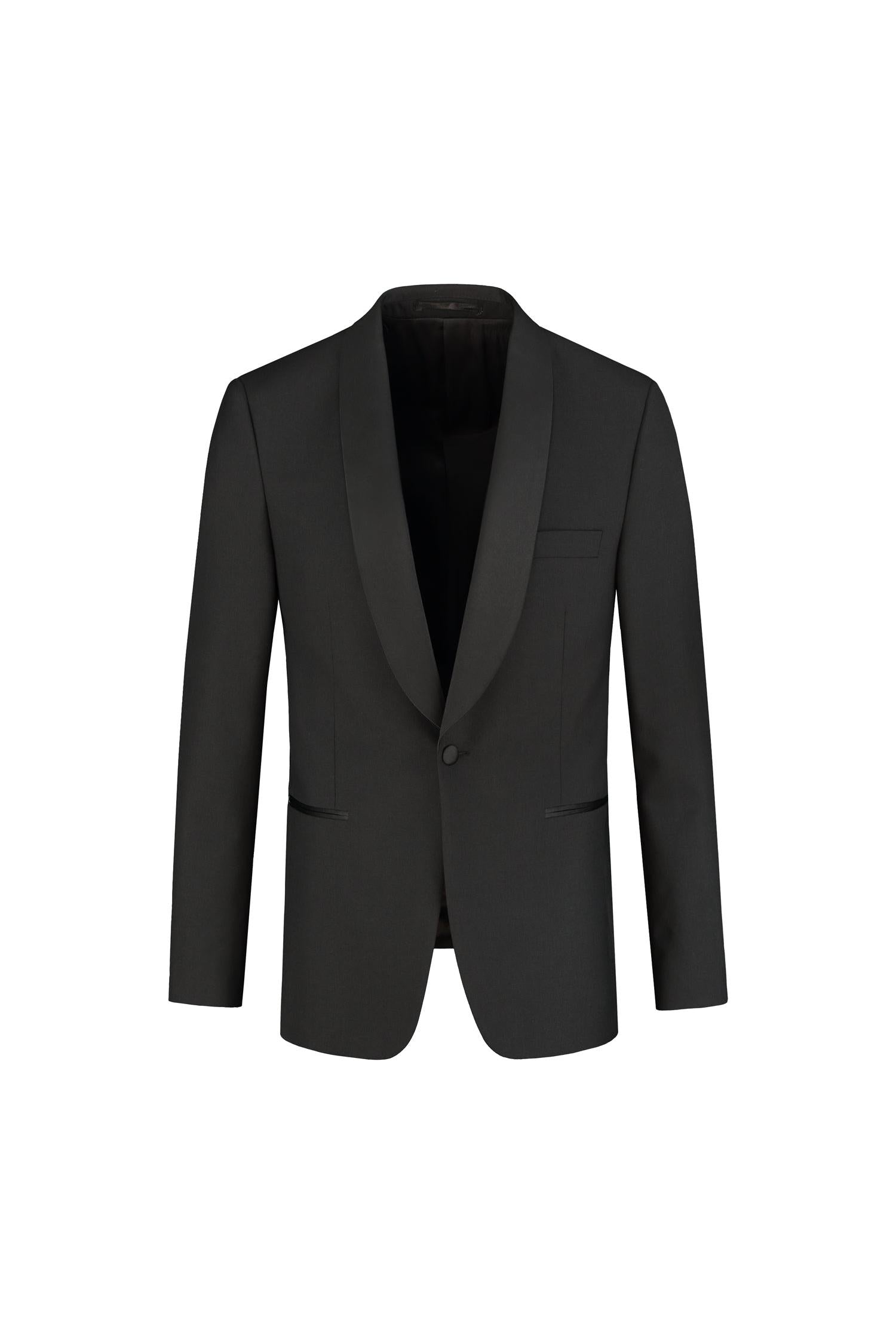 Jas smoking shawl Polywol