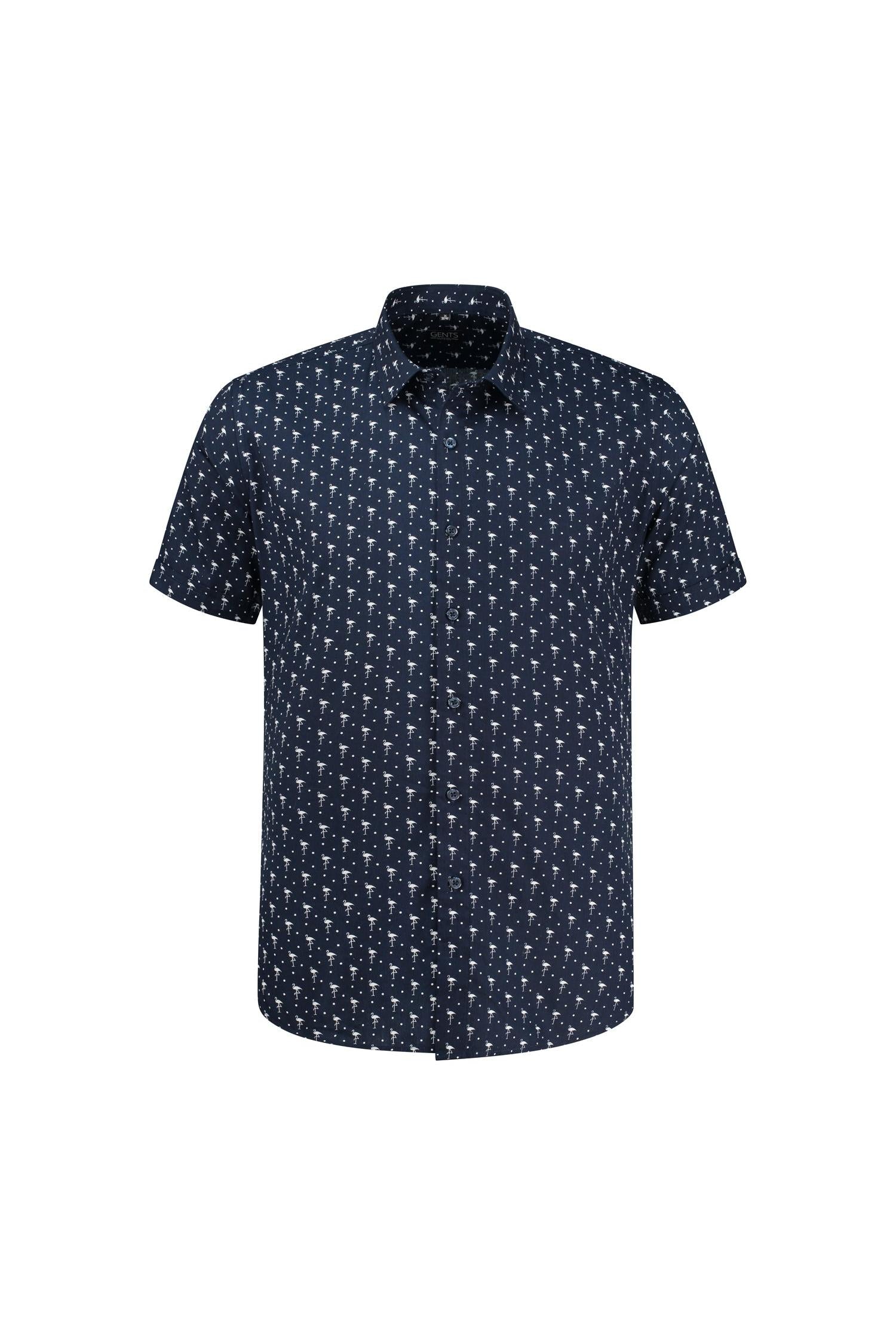 Korte mouw pelikaan wit