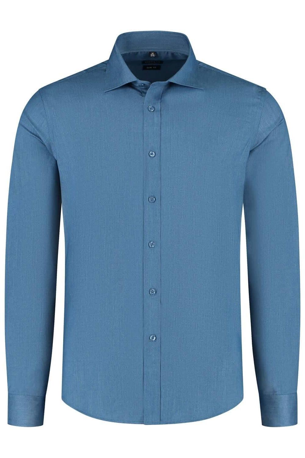 Overhemd slimfit bamboe