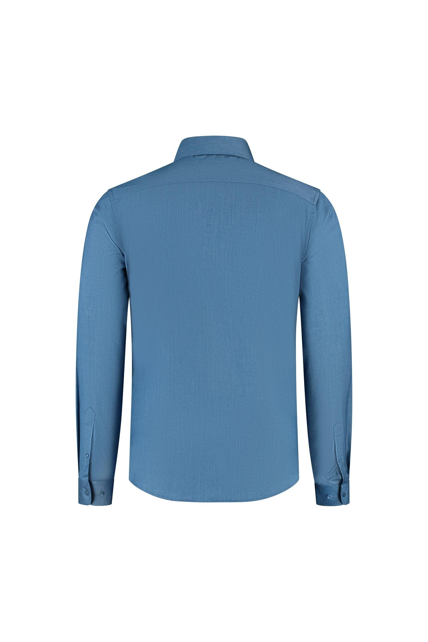 Overhemd slimfit bamboe