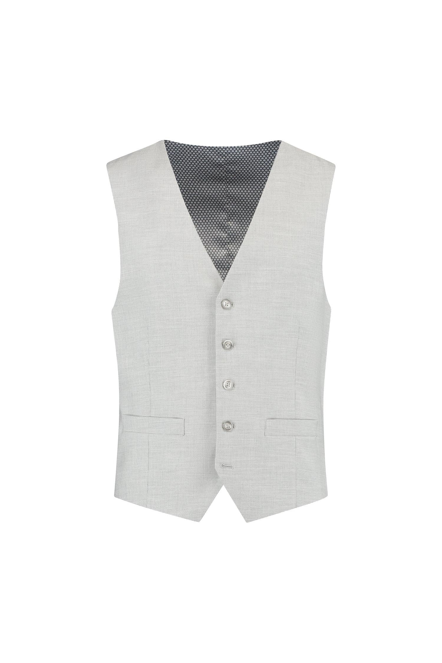 Pak 3-D structuur lichtgrijs