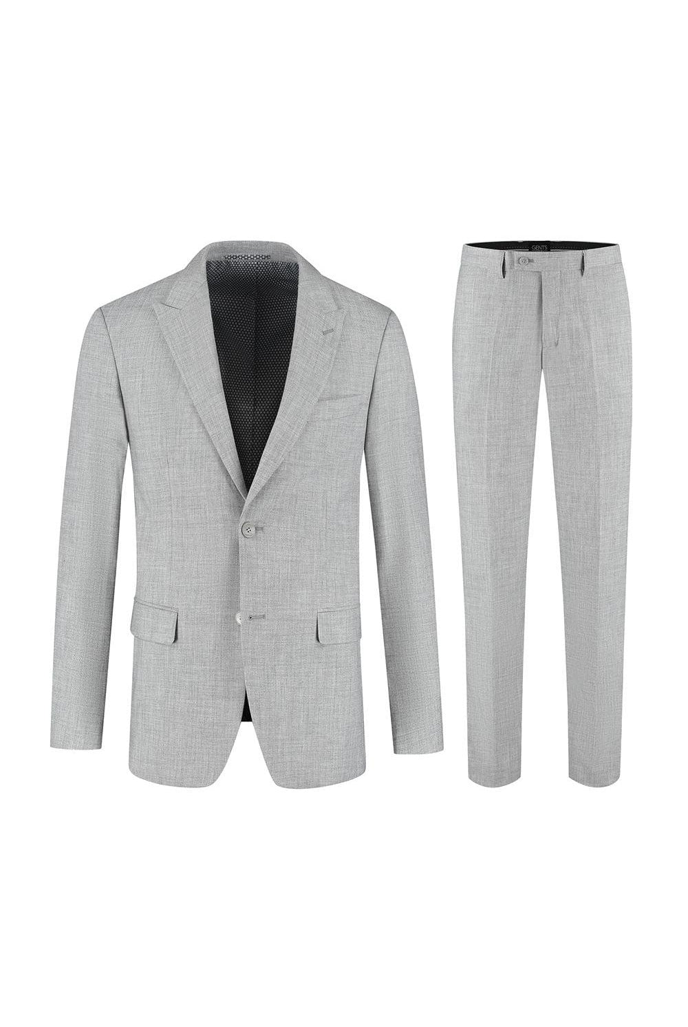 Pak flannellook grijs