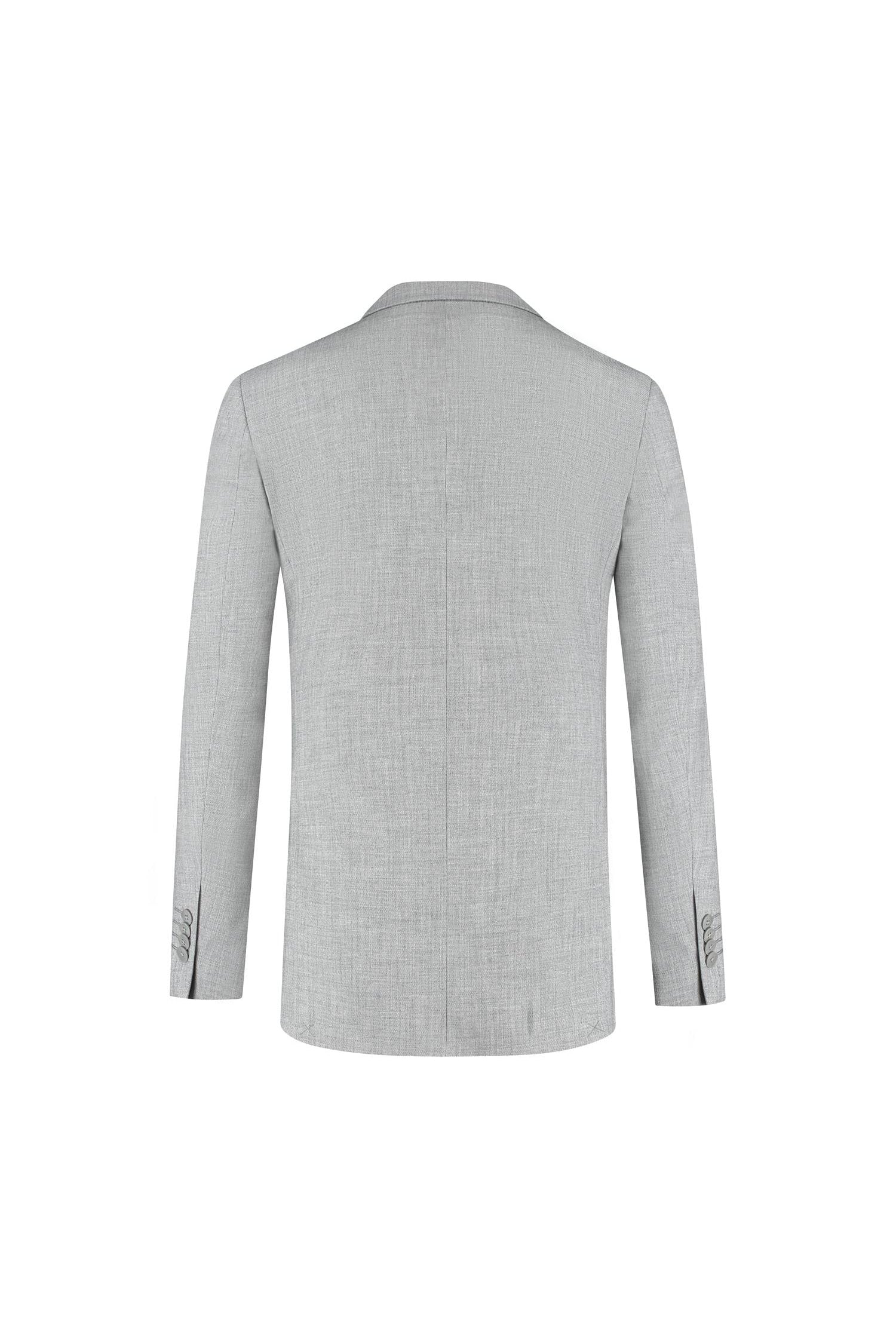 Pak flannellook grijs