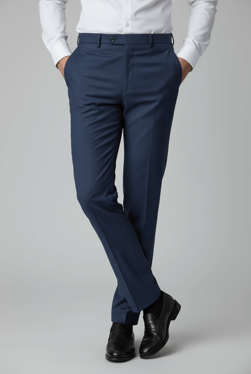 Pantalon blend navy MixMatch