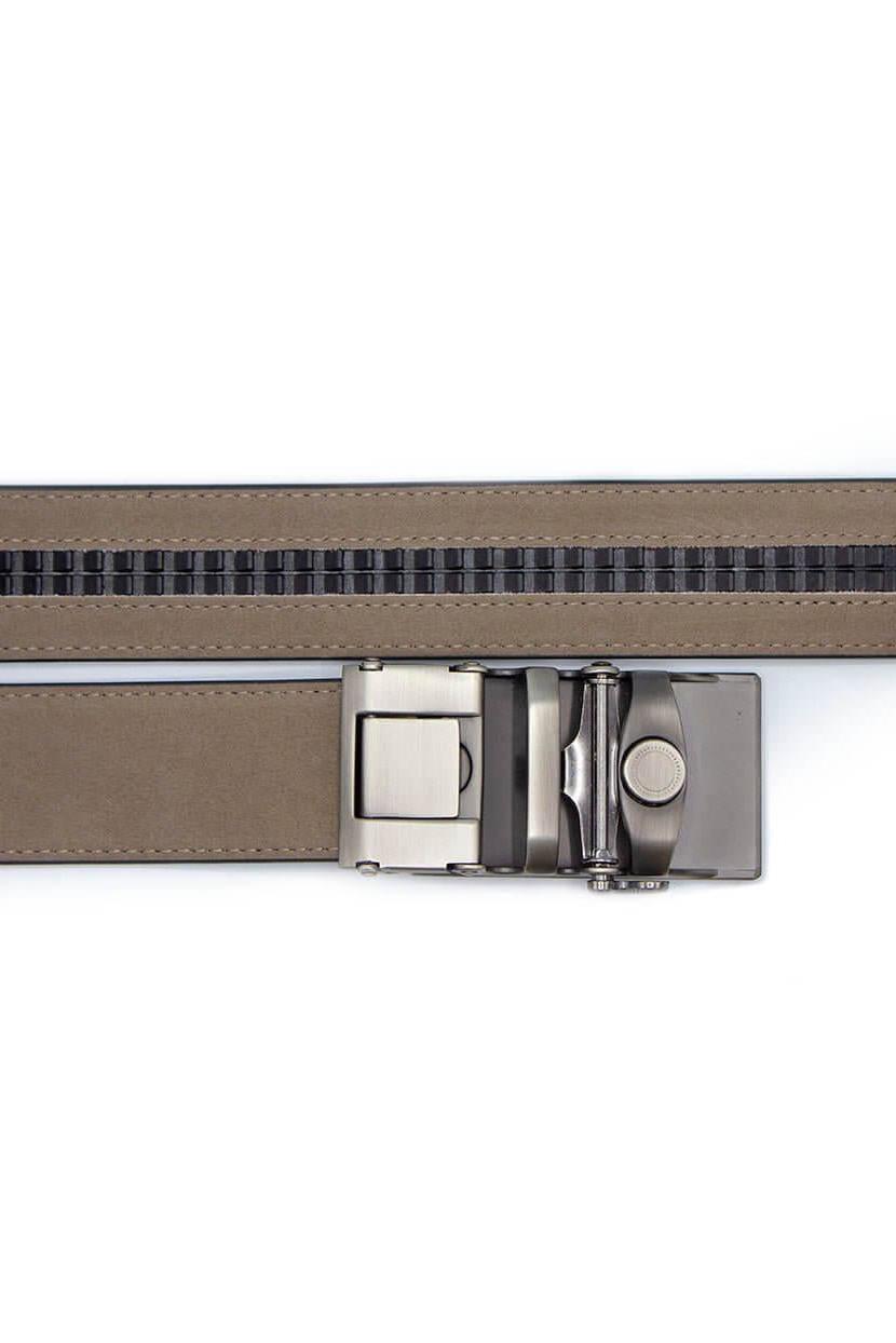 Riem clickgesp structuur zwart