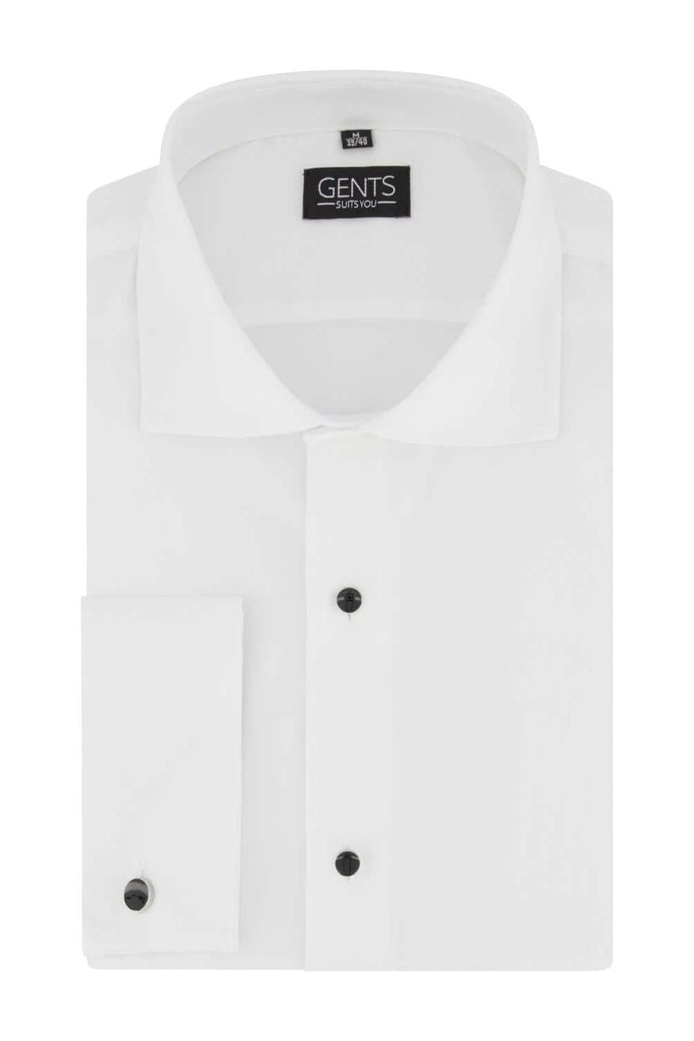 Smoking overhemd structuur studs