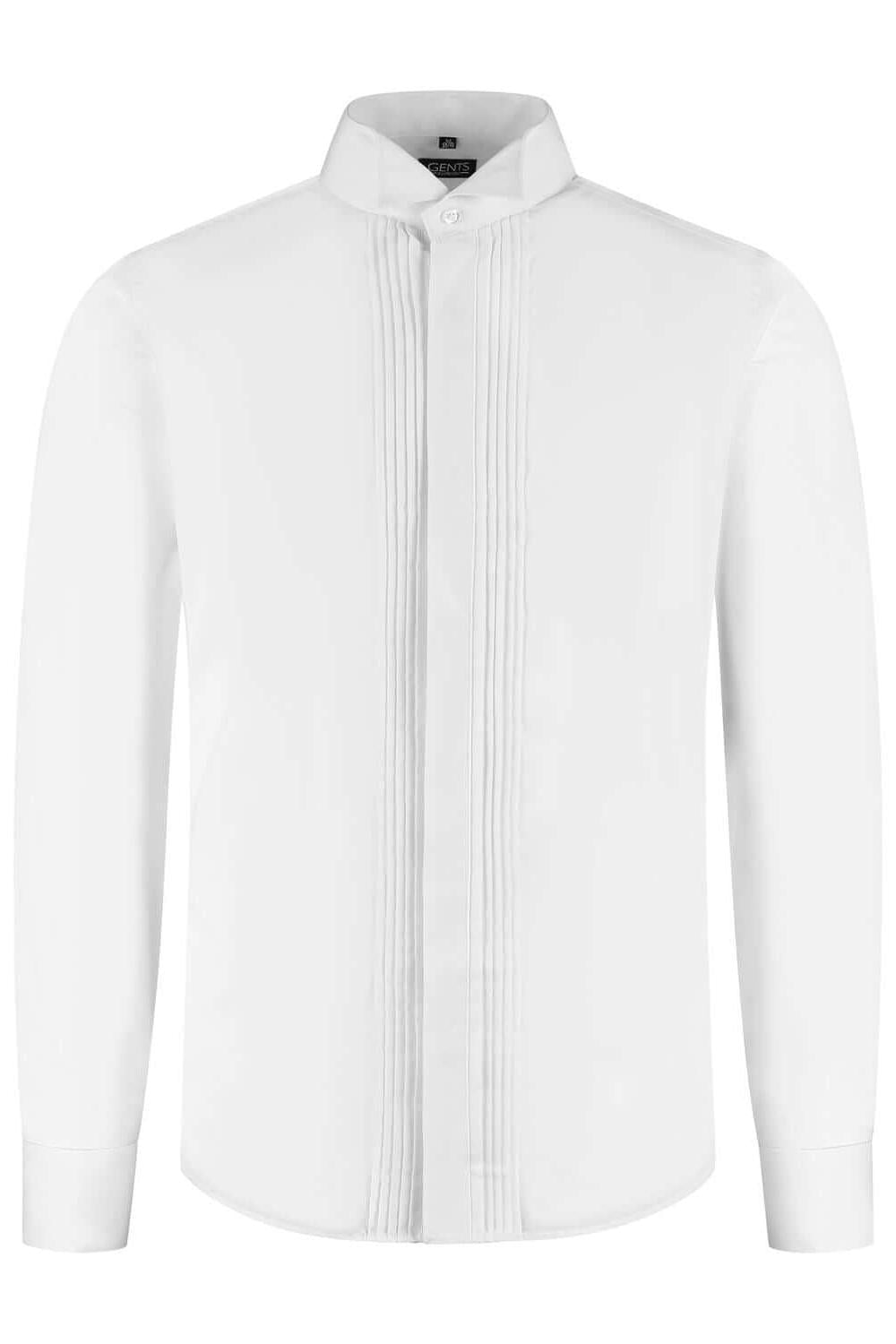 Smoking overhemd vadermoord plisse