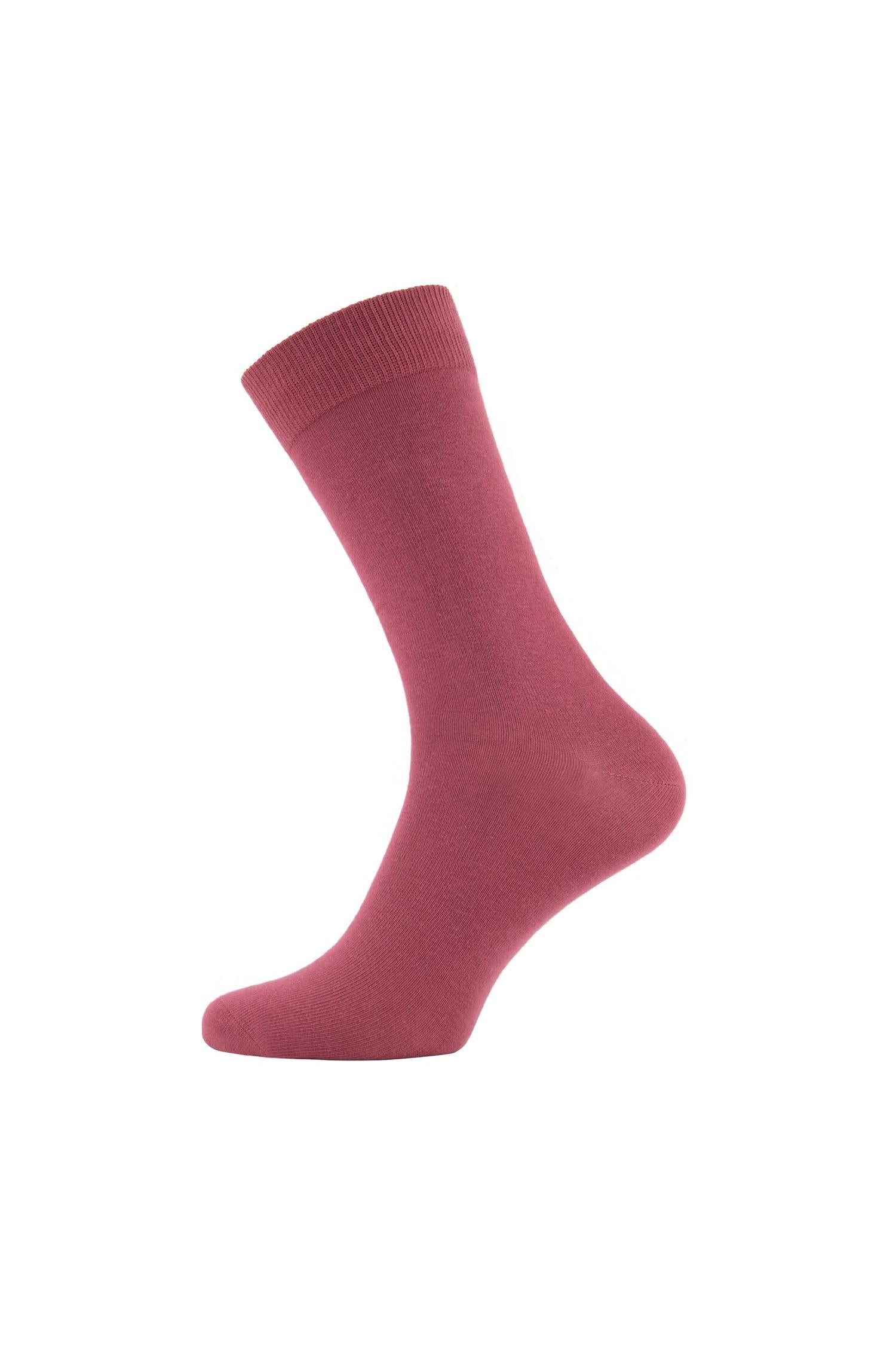 Sokken steenrood