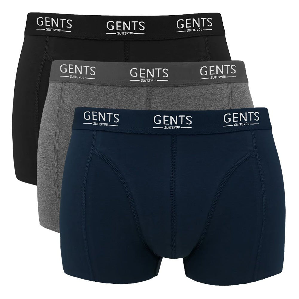 Bamboe stretch boxershorts 3pack - Gents