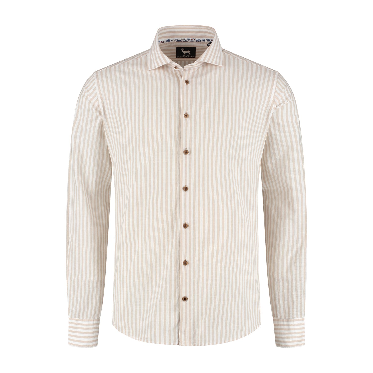 Blumfontain balkstreep beige - Gents