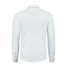 Blumfontain bloemprint blauw - bruin ML7 - Gents