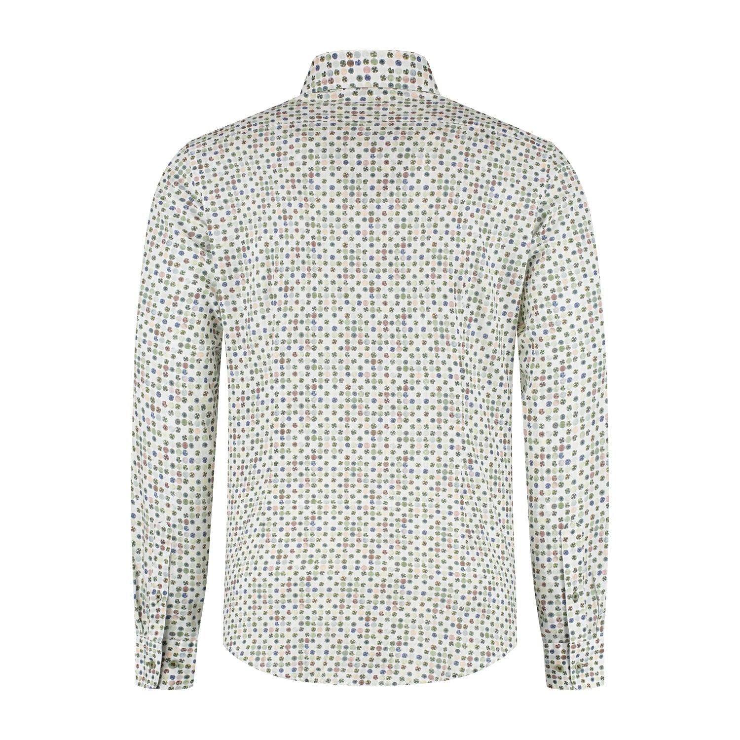 Blumfontain cirkelprint groen - Gents