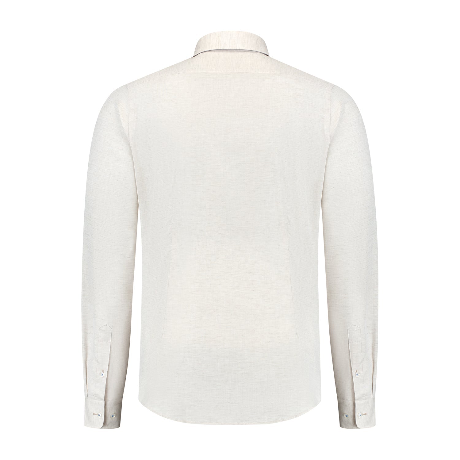 Blumfontain linnenprint uni grijs - Gents