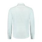 Blumfontain linnenprint uni groen - blauw - Gents