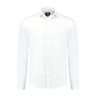 Blumfontain linnenprint uni wit - Gents