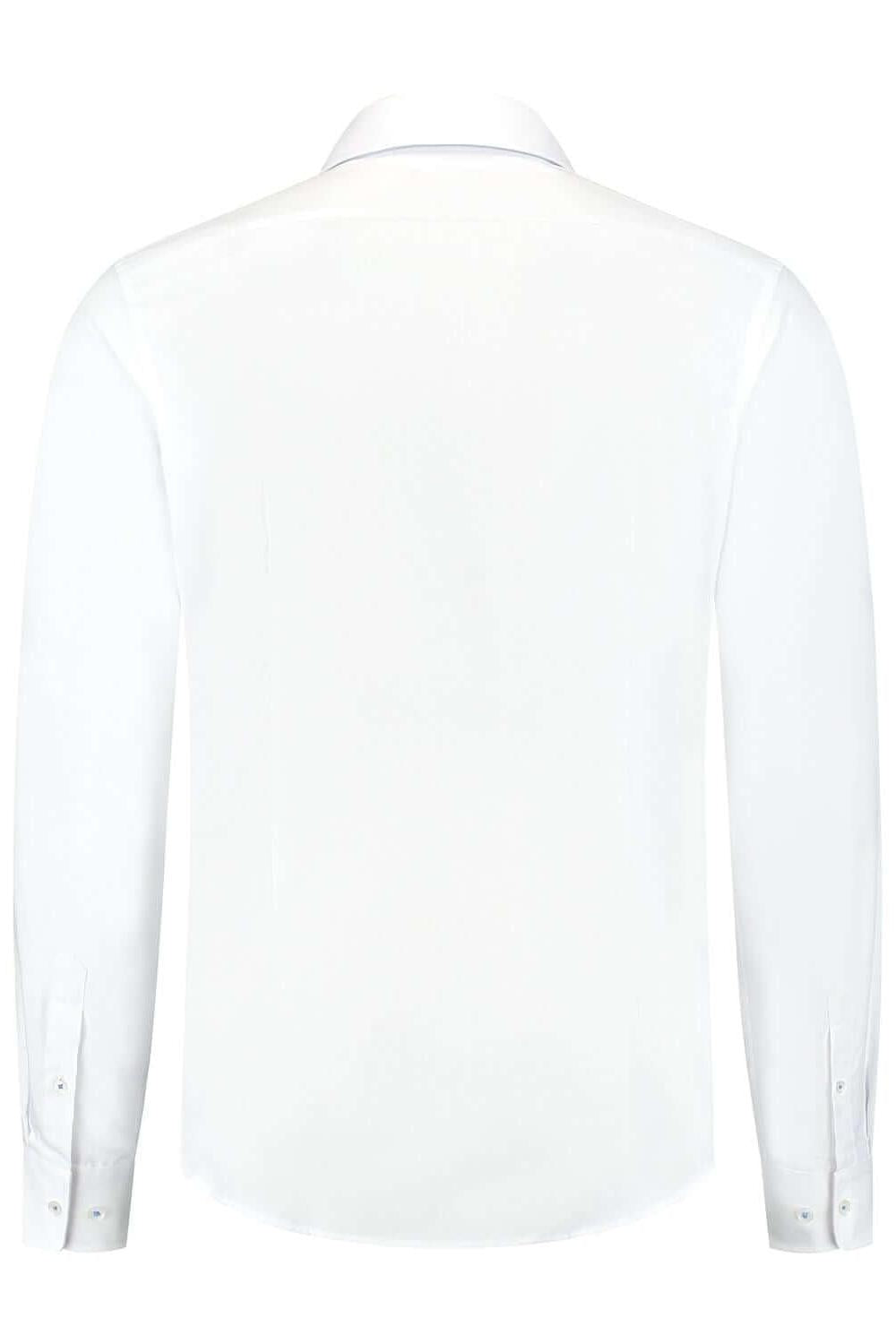 Blumfontain linnenprint uni wit ML7 - Gents