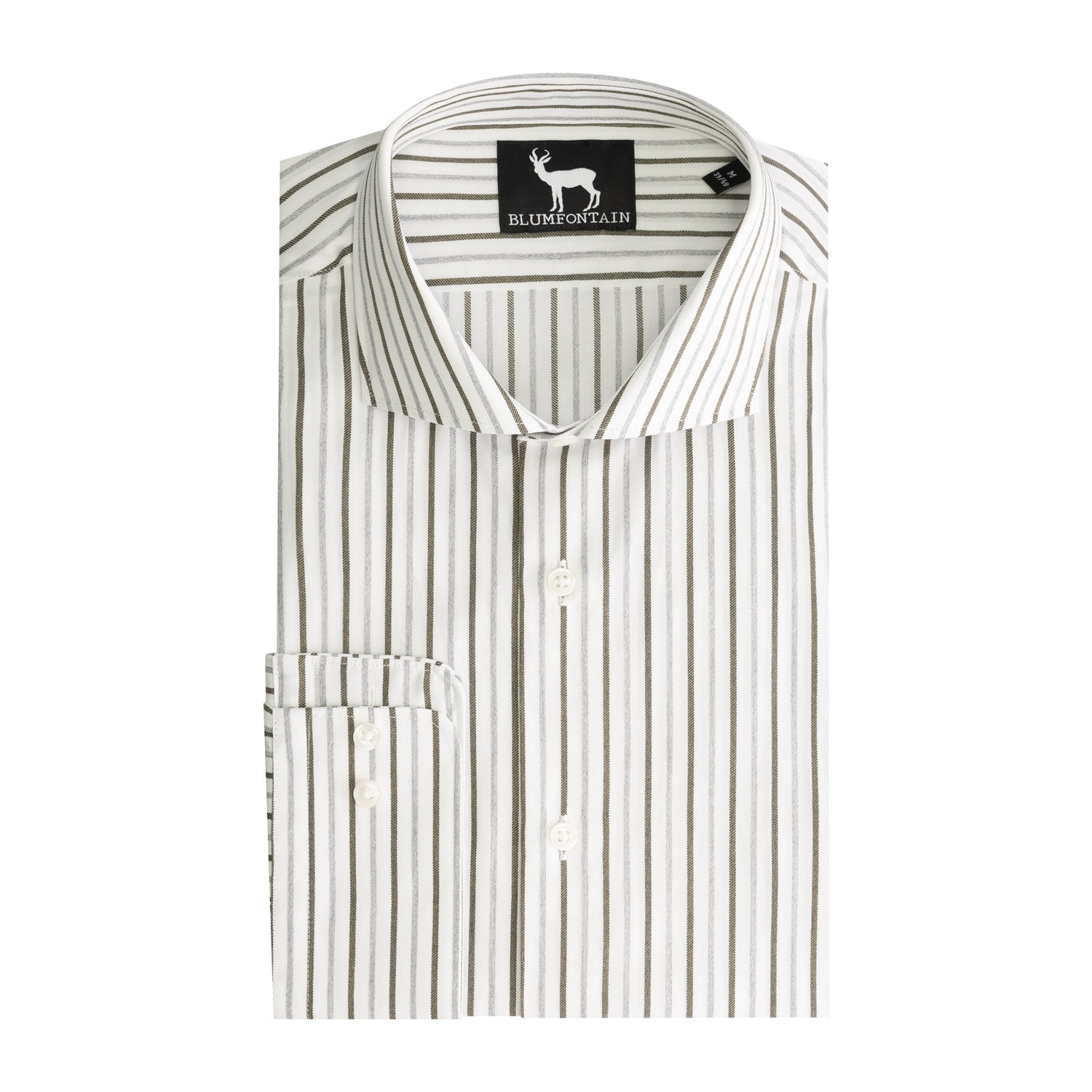 Blumfontain streep grijs - Gents