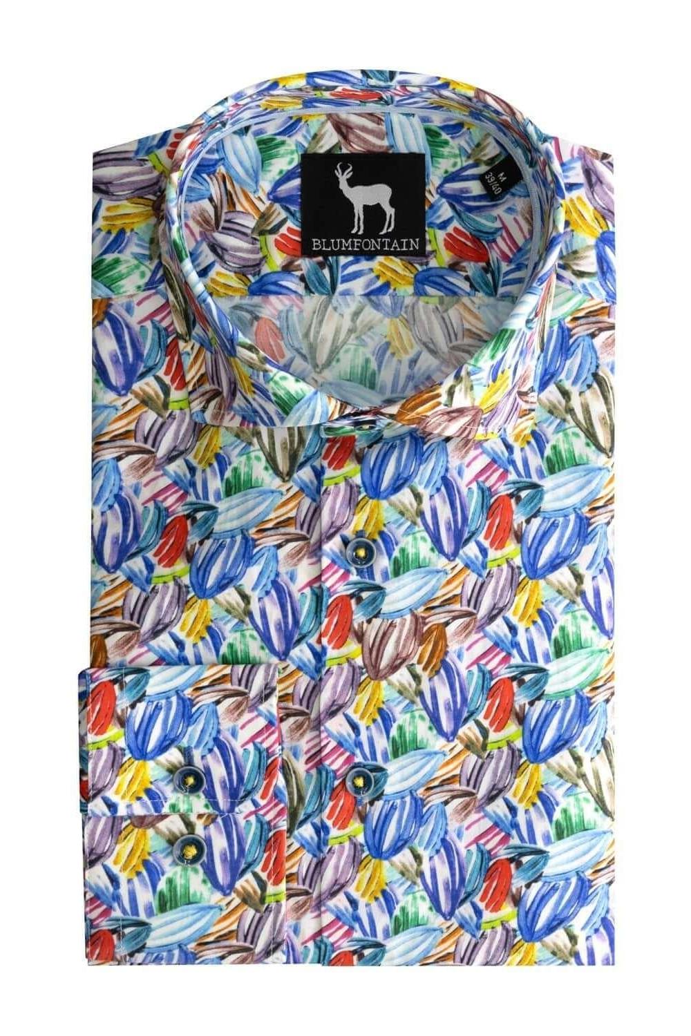 Blumfontain tulpprint multikleur - Gents