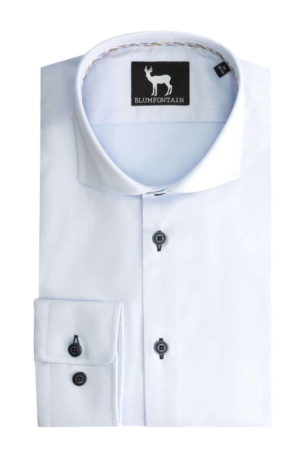 Blumfontain uni lichtblauw - Gents