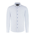 Blumfontain wieber print beige - blauw - Gents