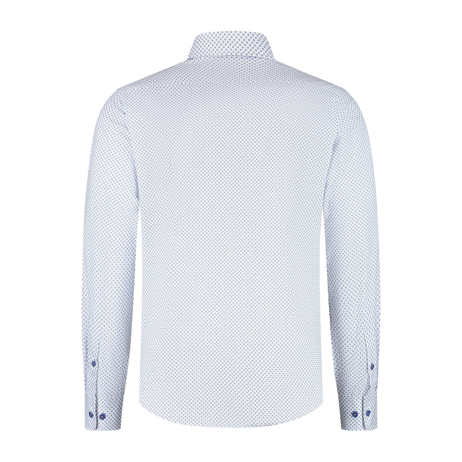 Blumfontain wieber print beige - blauw - Gents