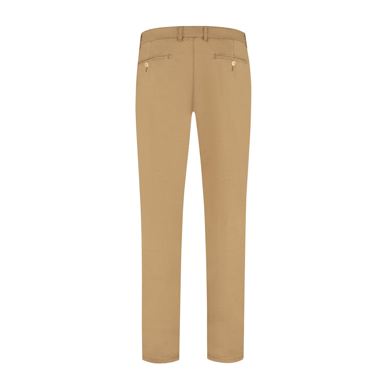 Chino linnenlook zand - Gents