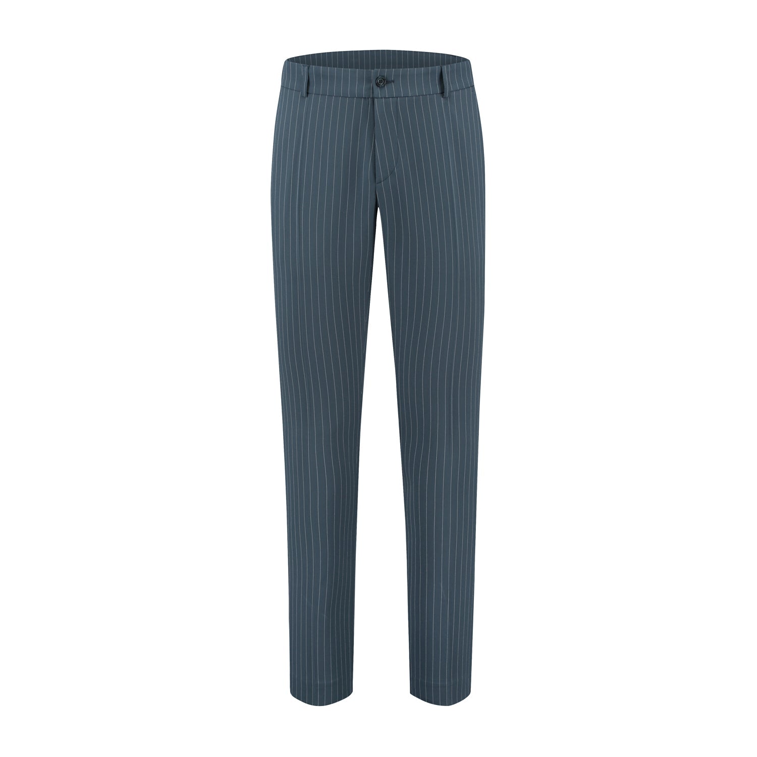 Chino slim streep blauw - Gents