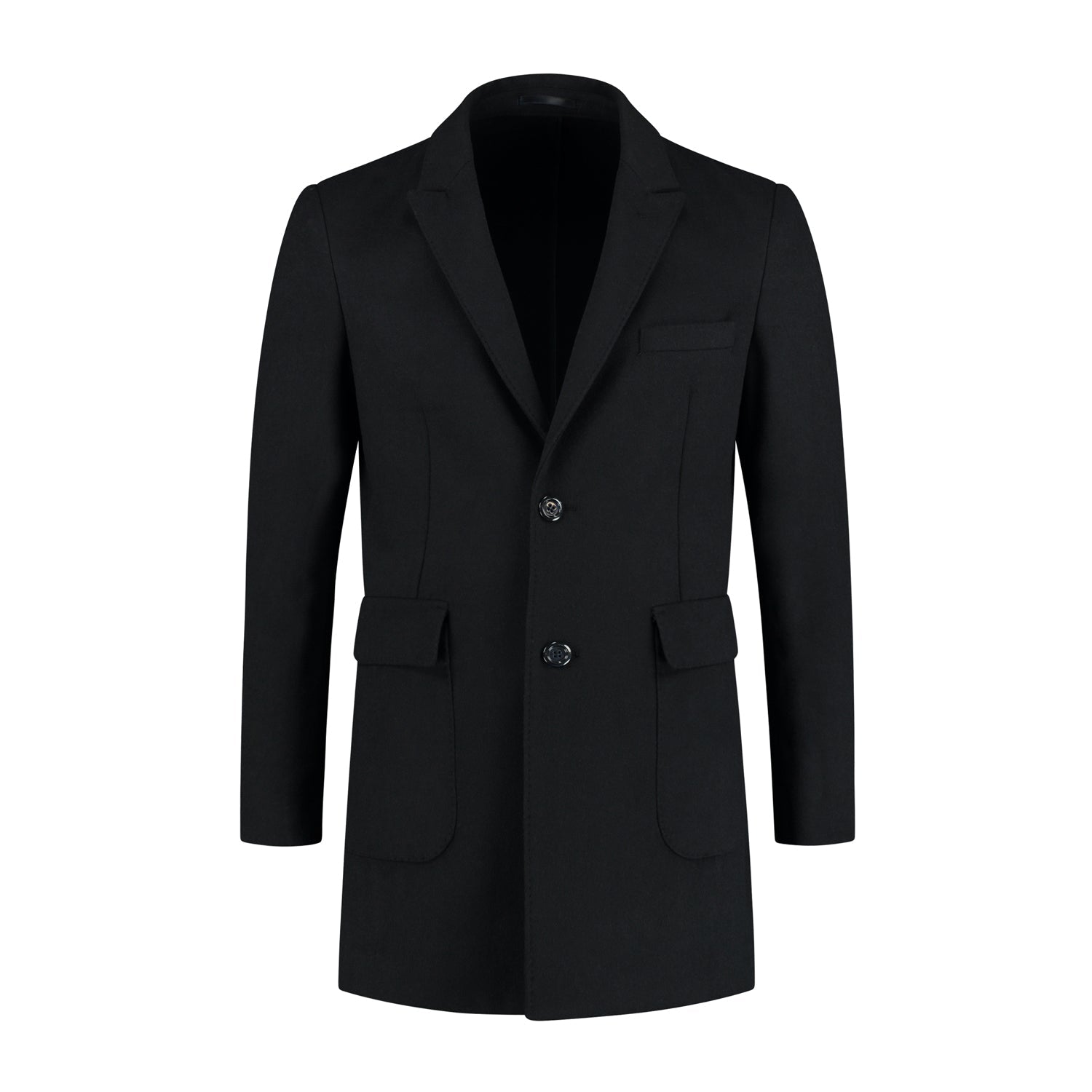 Coat unconstructed blauw - Gents
