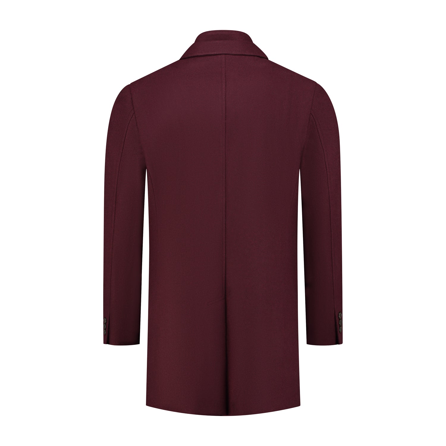 Coat windvanger donkerrood - Gents